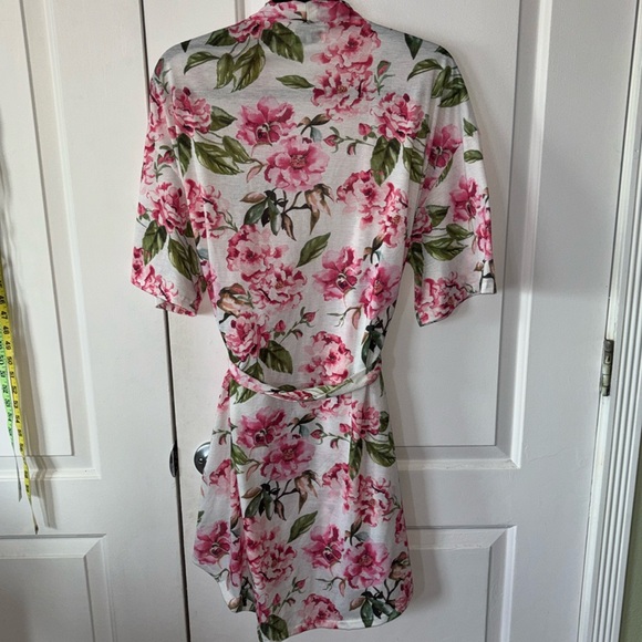 #2 Show me your Mumu Brie floral wrap robe cover up O/S - Picture 4 of 8